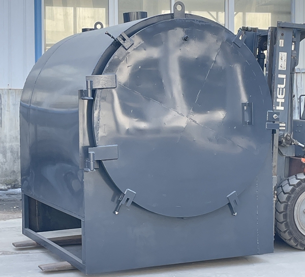 horizontal _carbonization_furnace_Ghana